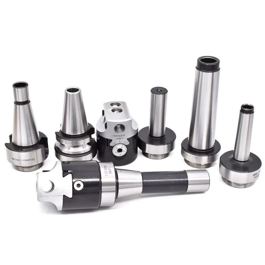 DGMZNC Bohrstange mit 12 mm Bohrkopf und 50 mm Länge in Silber für Fräsmaschinenwerkzeug (MT2 MT3 MT4 C20 C25 BT30 NT30 R8 F1 2 Zoll) - Bild 2