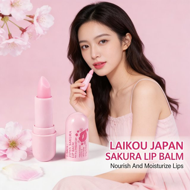 LAIKOU Sakura Lippenbalsam, Unisex - Bild 1