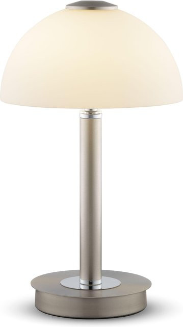 LED-Tischleuchte Lui von casa NOVA in Weiß und Silber, dimmbar, warmweißes Licht - Bild 1