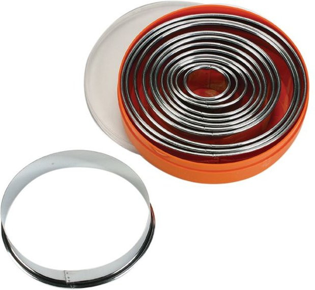 Schneider Ausstecher Oval aus Edelstahl in Silber, Höhe: 3 cm - Bild 1