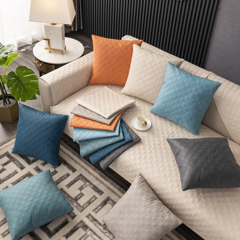Wasserdichte und rutschfeste Sofamatte aus Polyester, verdickter Sofabezug im nordischen Design für das Wohnzimmer, Breite: 70 cm, Tiefe: 90 cm - Bild 1