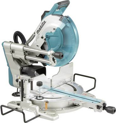 Makita LS1219L Zug-Gehrungssäge mit 1800 W und 305 mm Sägeblatt in Blau - Bild 2