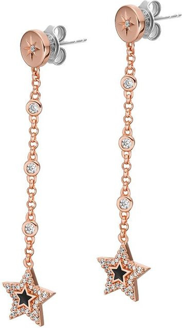 Emporio Armani Ohrringe, Kupferlegierung, Roségold, Kristall, Damen - Bild 1