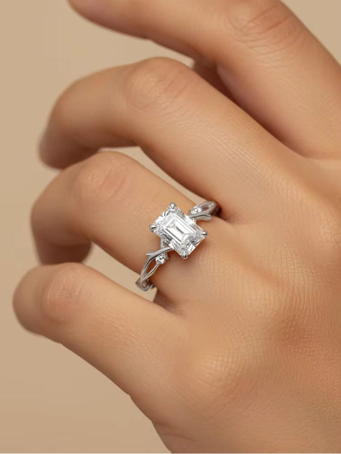 Ring 925 Silber, Zirkonia, Damen - Bild 2
