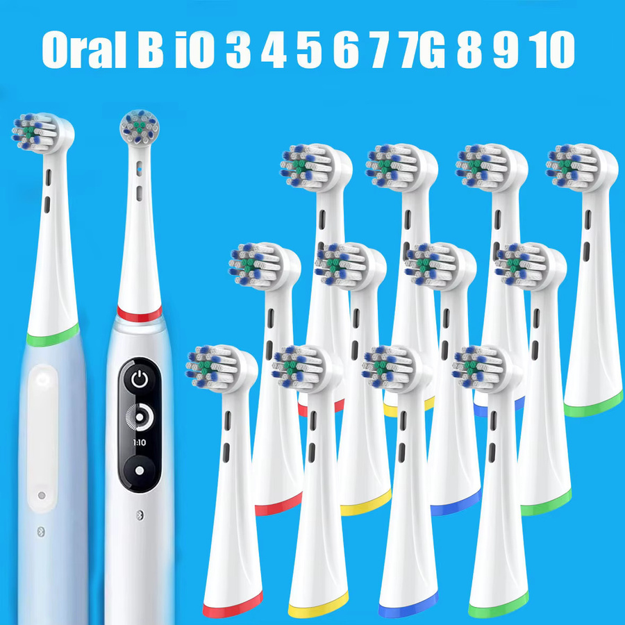 KVIFO Ersatzbürstenköpfe für Oral B iO Serie, 2/4/8/12 Stück, Unisex - Bild 2