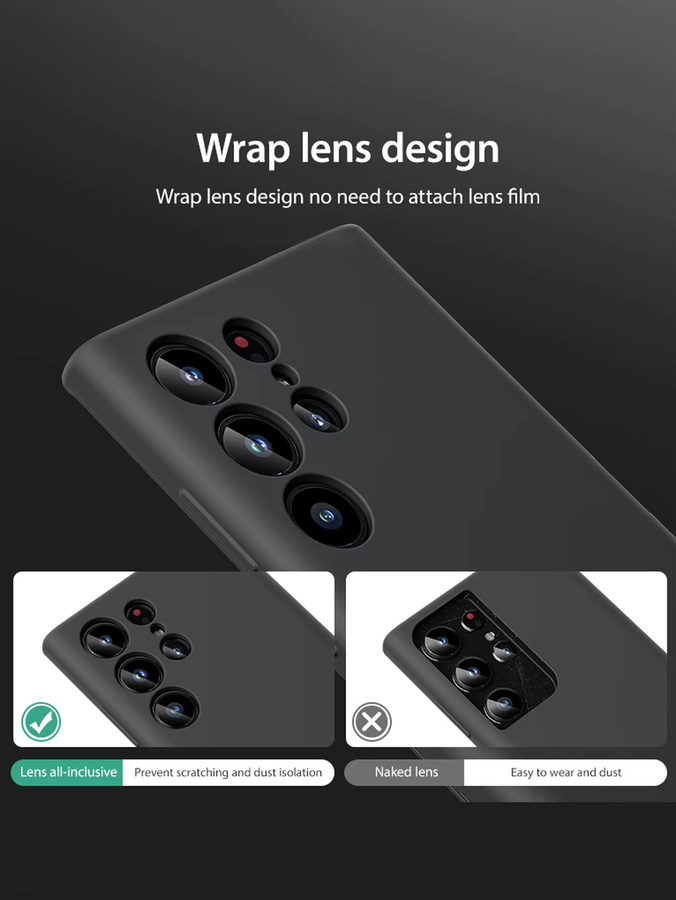 Stoßfeste VOUVI Handyhülle für Samsung Galaxy S26 S25 S24 S23 S22 S21 Ultra Plus Android in Schwarz und Blau - Bild 2
