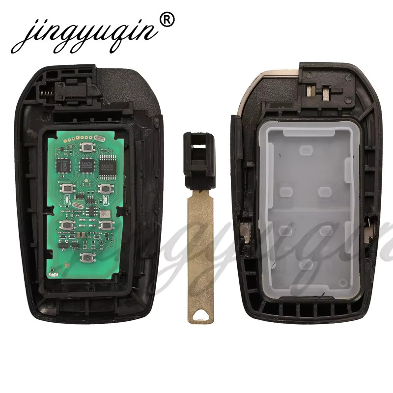 Jingyuqin Smart Remote Auto Schlüssel für Toyota Alphard und Vellfire, Farbe: Schwarz, ID8A Chip, 312/314/433/434 MHz, Keyless Go - Bild 4