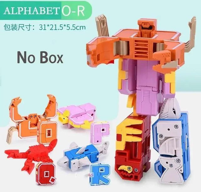 Yiran toy 1 Dinosaurier Krieger, Verformbare Actionfiguren, Roboter Spielzeug, ab 18 Jahre - Bild 1