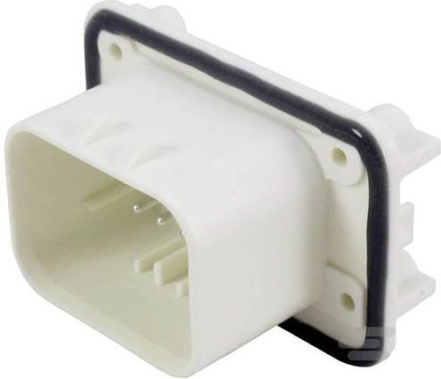 TE Connectivity Buchsengehäuse-Platine 776267-2 in Weiß - Bild 1