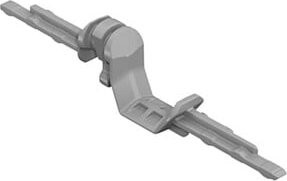 Hettich Adapter Quadro 9236526 zweiseitig Typ A in Grau - Bild 1