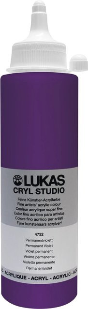 Lukas Cryl Studio Premium-Acrylfarbe Permanentviolett 250 ml - Bild 1