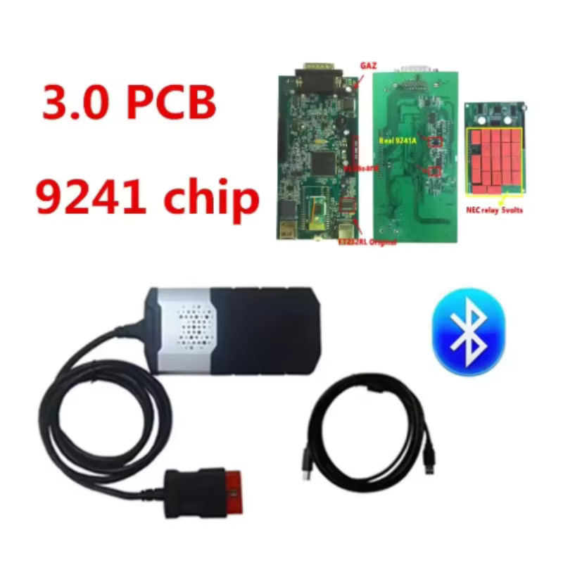 Delphis CDP Pro DS150E OBD2 Scanner für PKW und LKW mit USB und Bluetooth in Schwarz - Bild 6