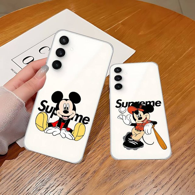 M-Mickey M-Mouse Handyhülle für Samsung Galaxy S21 S22 S23 S24 S25 Ultra FE Plus 5G A52S Transparent - Bild 1