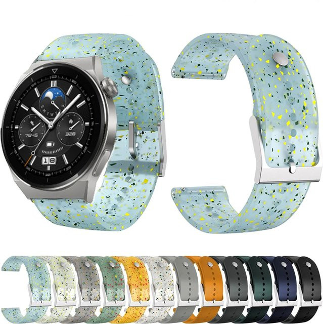 QCTOG Uhrenarmband Silikon, 22 mm, Unisex - Bild 1