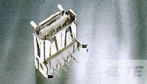 TE Connectivity USB Steckverbinder in Weiß und Silber 1734082-1 - Bild 1