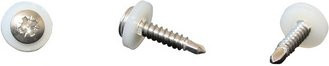 Sarei Fensterbankschrauben aus Edelstahl in Silber, B/D/H: 6 x 15 x 95 mm - Bild 1