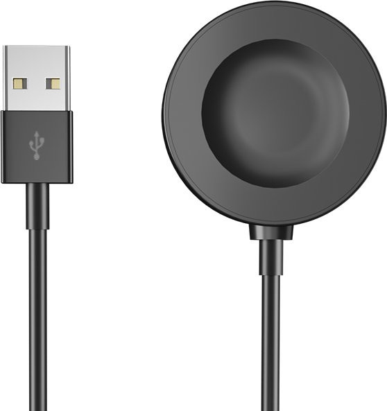 Ersatzladegerät für Huawei GT5, Watch GT4, Watch 4 Pro, Watch Ultimate und Watch GT3 SE, USB-Smartwatch-Ladestation in Schwarz - Bild 1