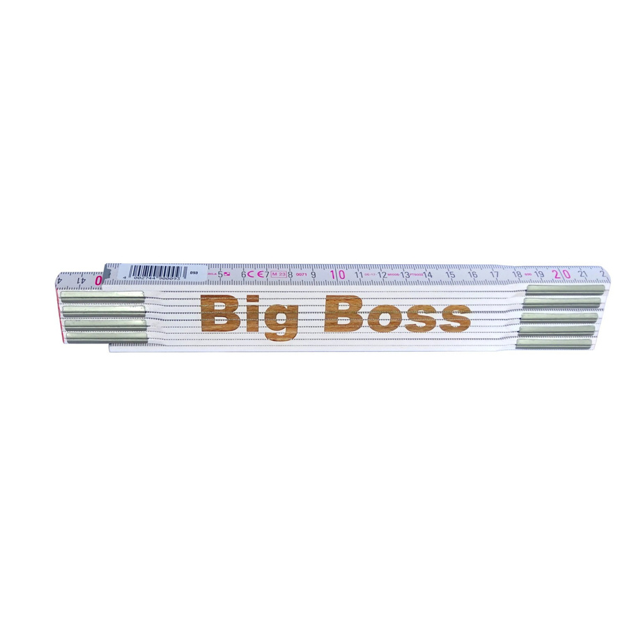 Stabila Zollstock Big Boss mit Lasergravur, Farbe: Weiß, Länge: 200 cm - Bild 2