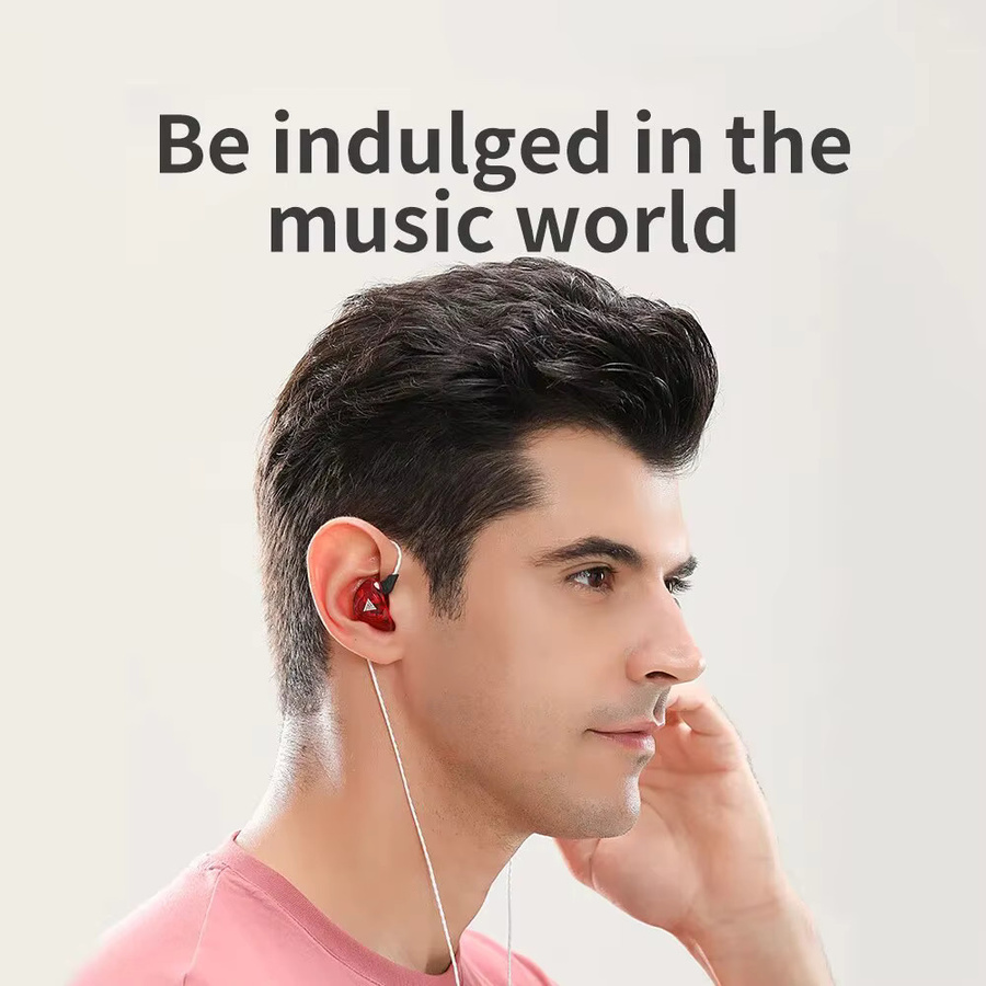 VIKEFON CK5 Dynamic Copper Driver HiFi-In-Ear-Kopfhörer mit Mikrofon und 3,5 mm Klinkenanschluss - Bild 4