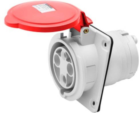 Gewiss GW63221H CEE Anbaudose 63A 400 V/AC in Weiß - Bild 1