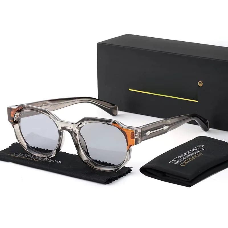 CATERSIDE Sonnenbrille, Quadrat, Vollrand, Kunststoff, Unisex - Bild 3