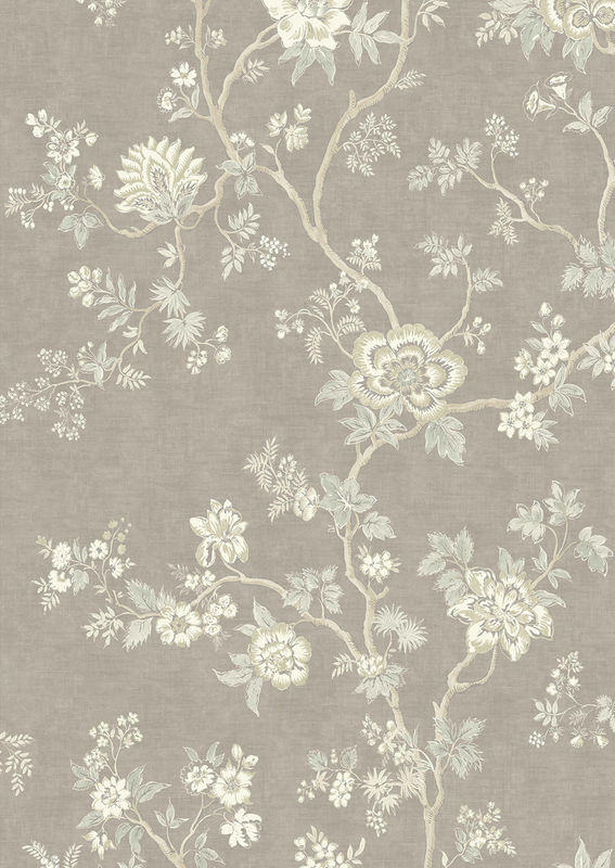 Lewis & Wood Tapete Indienne Hellebore mit floralem Botanical-Design - Bild 2