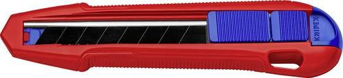 Knipex CutiX Universalmesser mit 18 mm Snap-Off Klingen in Schwarz und Rot - Bild 1