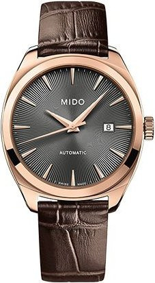 Mido Armbanduhr Automatik, Edelstahl, 41 mm, Lederarmband, Herren - Bild 1