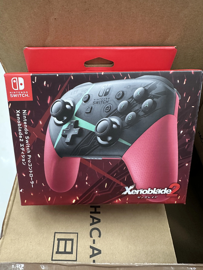 Nintendo Switch Kabelloser Bluetooth-Controller Xenoblade 2 Splatoon 2 Resident Evil Requiem Edition Professioneller Spiele-Controller - Bild 4