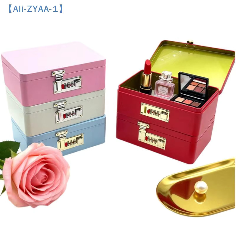 JETTING Spardose aus Eisen mit Passwortschloss und Schatzkiste in Weiss und Multicolour - Bild 2