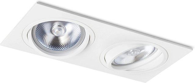 Rendl Einbauleuchte Pasadena G53 Sq II in Weiß, 30 W, rechteckig und verstellbar - Bild 1