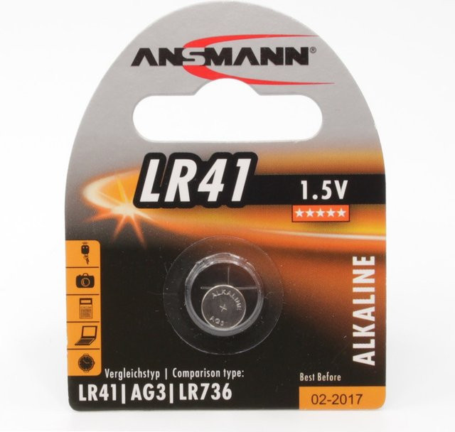 Ansmann Knopfzelle LR41 Batterie - Bild 2