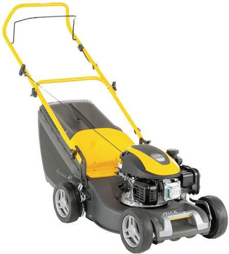 Stiga Collector 43 Benzin Rasenmäher in Gelb mit 41 cm Schnittbreite und 1.9 kW Leistung - Bild 1