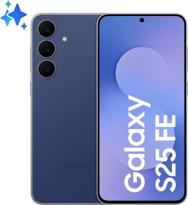Samsung Galaxy S25 FE 5G Smartphone mit 256 GB Speicher und 8 GB RAM in Blau - Bild 2