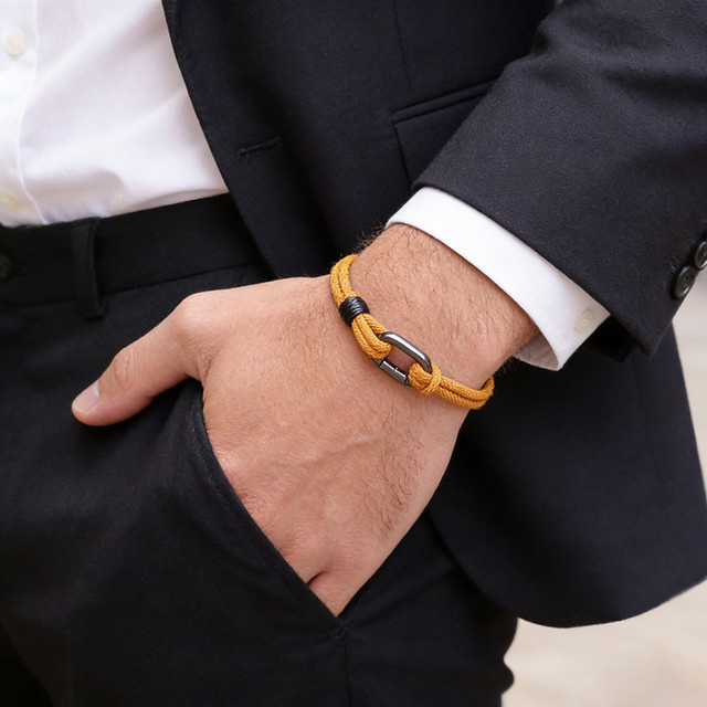 diffone Armband, Nylon, Bunt, Herren - Bild 1