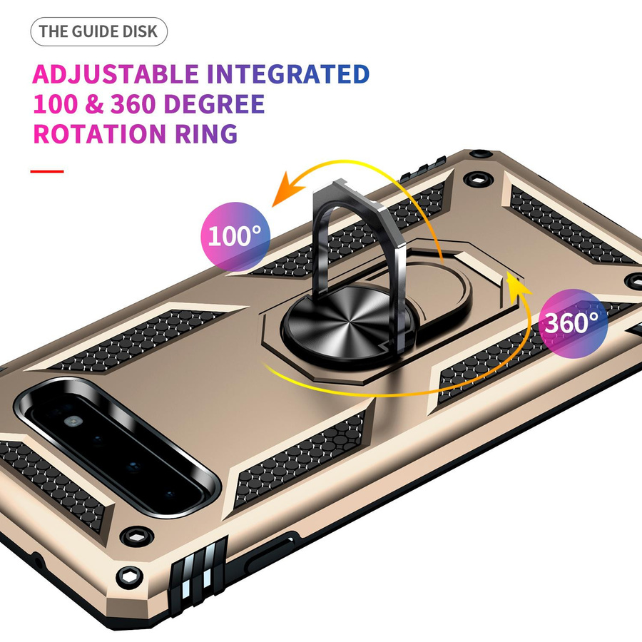 Militärische Schutzhülle mit integriertem Ständer für Samsung Galaxy S7 S8 S8 Plus S9 S9 Plus S10 S10 Plus S10E S10 5G - Bild 4