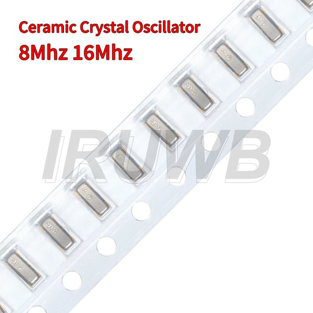 10 Stück CSTCE16M CSTCE8M Keramik-Quarz-Oszillatoren 3213 SMD 3-Pin Resonatoren mit 8 MHz und 16 MHz - Bild 1