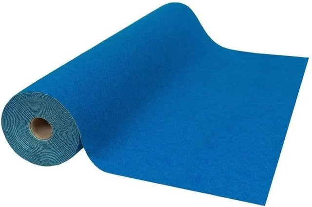 Floordirekt Rasenteppich Farbwunder Park Kunstrasen Blau B: 200 cm, L: 1500 cm - Bild 1