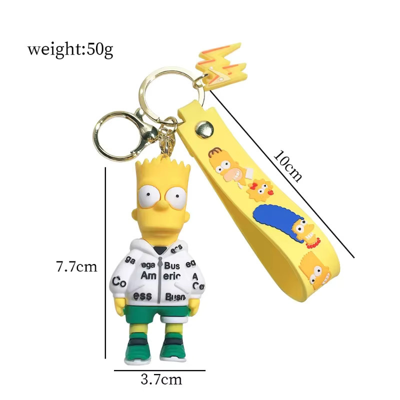 The Simpsons Schlüsselanhänger, Actionfigur, Unisex - Bild 2