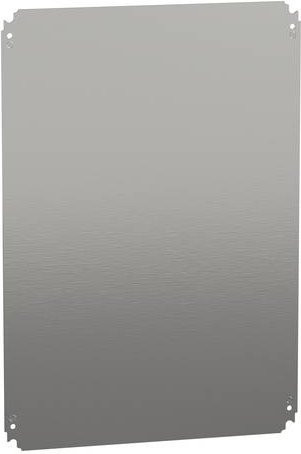 Schneider Electric NSYMM75 Montageplatte aus verzinktem Stahl in Silber, H: 70 cm, B: 50 cm - Bild 1