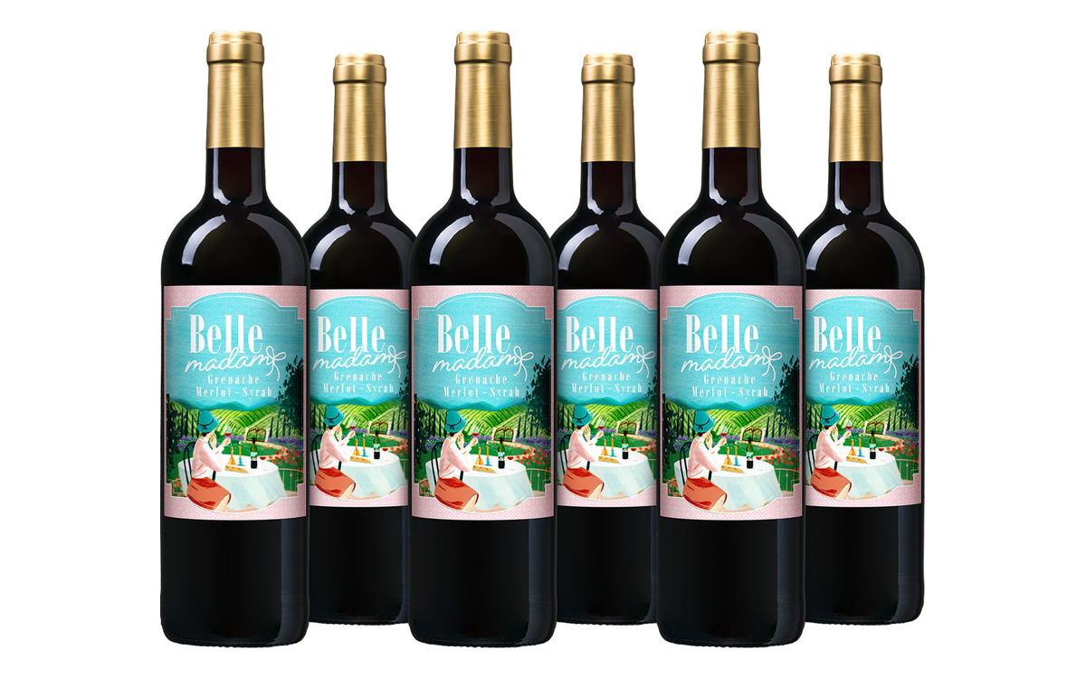 Belle Madam, Rotwein, 6 x 0,75 l - Bild 2