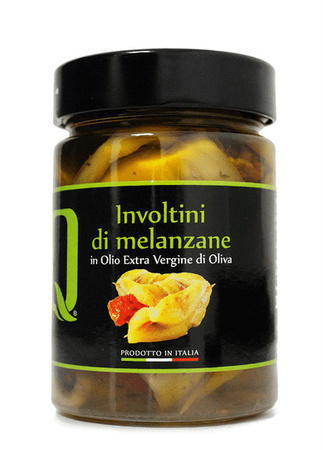 Quattrociocchi Auberginen-Röllchen in Olivenöl 320 g