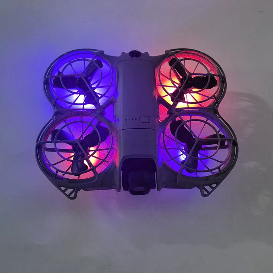 DJI Neo2 Mini Stroboskoplicht Set mit farbigen LED-Nachtnavigationslichtern für Drohnen-Zubehör in Multicolor - Bild 3