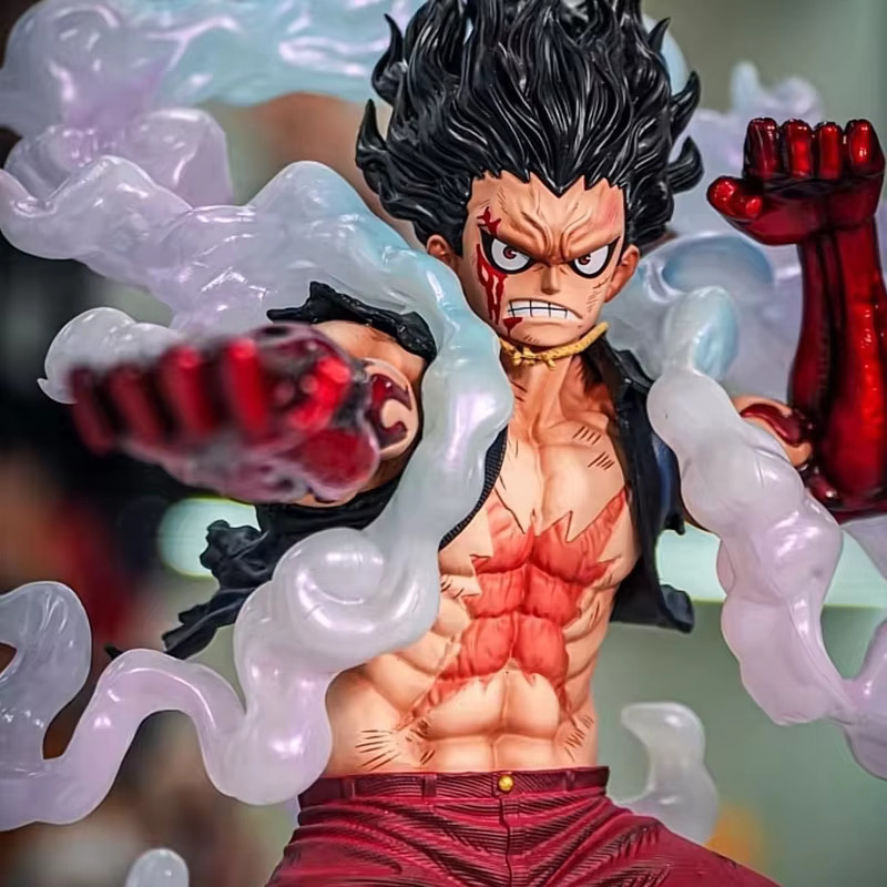 Bandai One Piece Snake Man Luffy Actionfigur, 30cm, Kunststoff - Bild 3