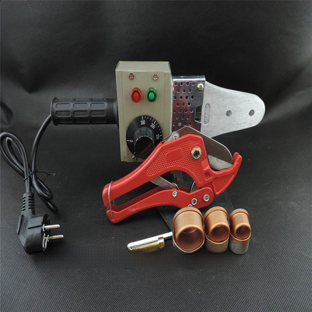 JIANHUA PPR Rohrschweißgerät für Kunststoffrohre, Heißschweißmaschine, 20-32mm, 600W, 220V, Mehrfarbig - Bild 1