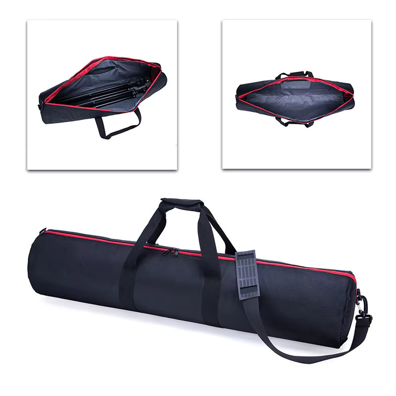 JINNUOLANG Fototasche Schwarz aus Oxford-Material für Softbox, LED-Lampe und Stativ, Breite: 65-120 cm - Bild 4