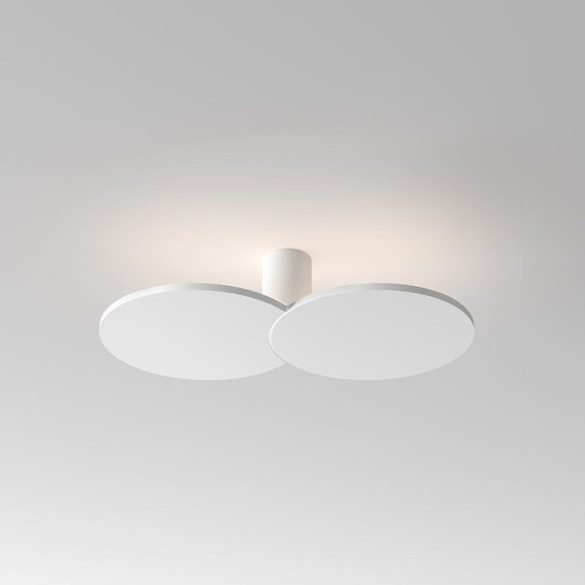 Rotaliana Collide H1 LED Wand- und Deckenleuchte in Weiß mit warmweißem Licht (3000K) - Bild 1