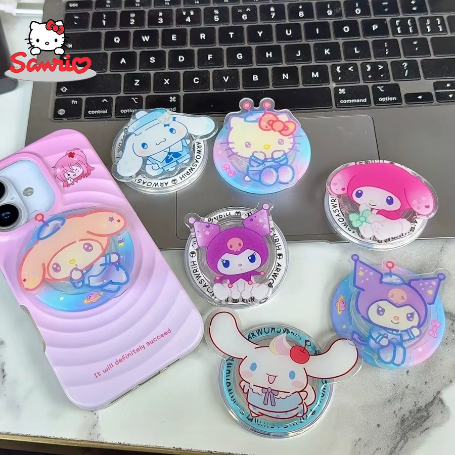 Sanrio Cartoon Magnethalter für Samsung S26, faltbare Handyhalterung in Multicolour - Bild 2