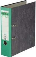 ELBA Hefter Rado Wolkenmarmor DIN A4 in Grün und Grau mit 80 mm Rückenbreite - Bild 1