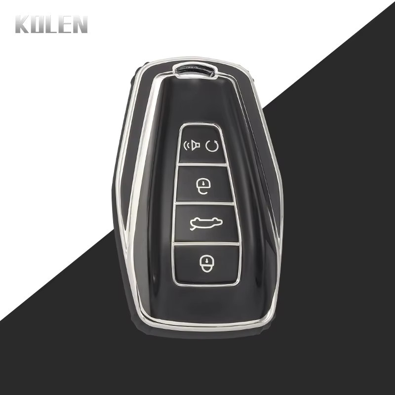KOLEN TPU Schlüsselhülle für Geely Coolray Atlas Boyue NL3 Emgrand X7 EX7 GC9 Borui als Auto Remote Key Case Cover Shell Fob - Bild 4